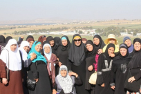 بالصور: رحلة ترفيهية إلى شمال البلاد للمرابطين في شد الرحال للأقصى المبارك من يافا